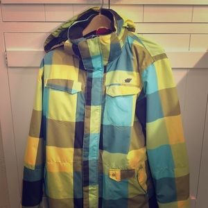 O’Neill Plaid Ski Jacket and Pants